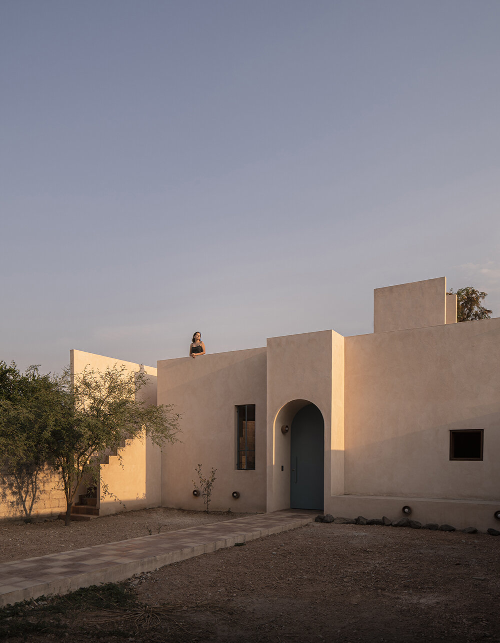 omar vergara's casa mixquiahuala is a maze of warm-toned concrete in mexico