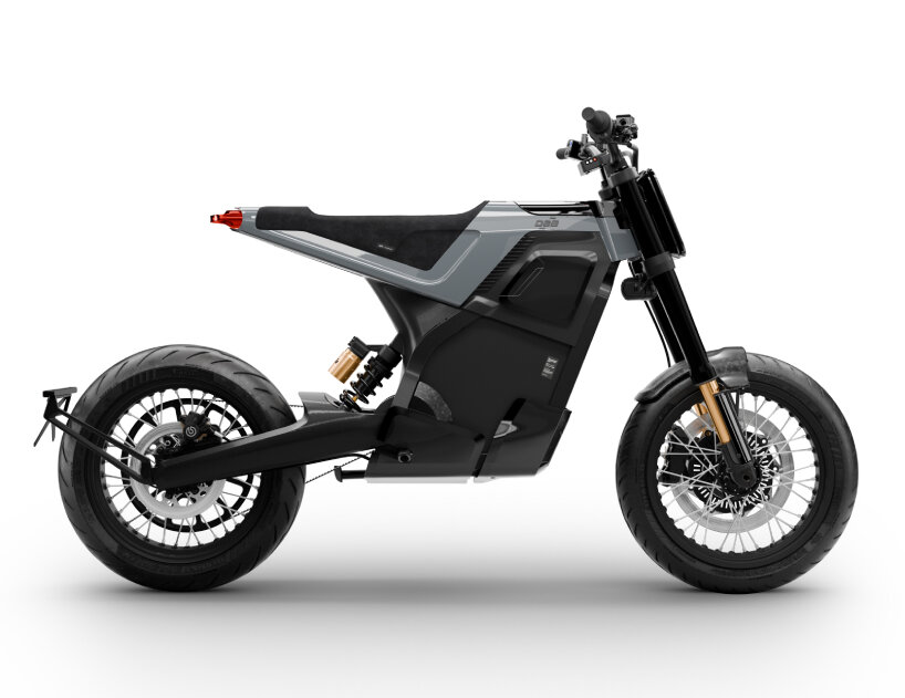 gearless electric motorcycle DAB 1α has recyclable battery & buttons ...