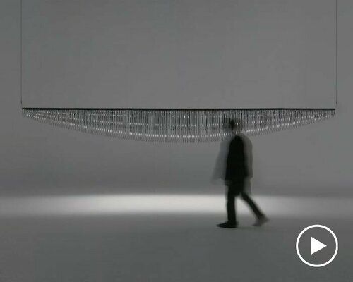 atsushi shindo’s LIMINAL installation radiates rhythmic light at salonesatellite 2024