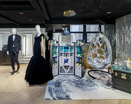 louis vuitton takes over new york townhouse with glittering exhibition 'crafting dreams'