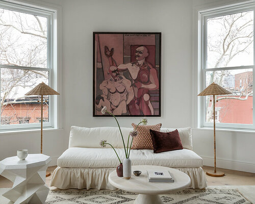 exhibition inspired by ukrainian artist john graham occupies his own brooklyn heights home