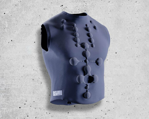 innovative vest with soft robots activates acupressure points to relieve anxiety