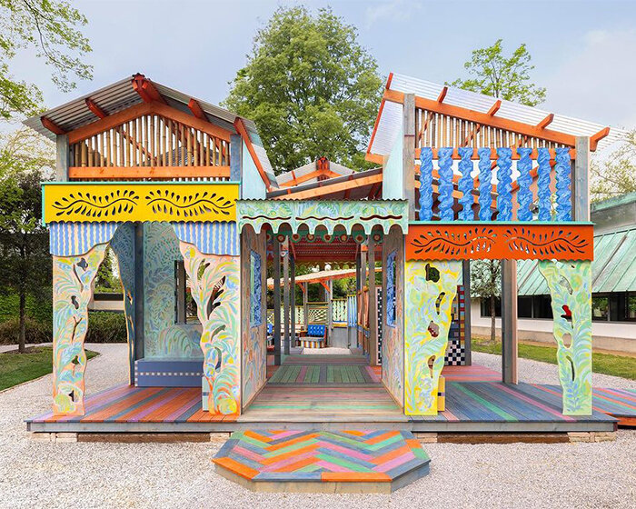 sol calero builds gathering place inspired by latin american motifs for venice art biennale