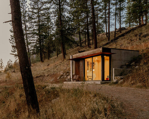 GO'C completes 'tinyleaf,' a compact outpost embedded into the northwestern woods