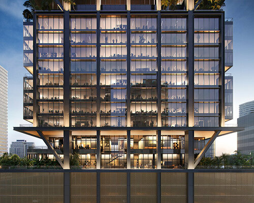 SOM unveils terraced tower '848 brickell' for modern miami workspaces