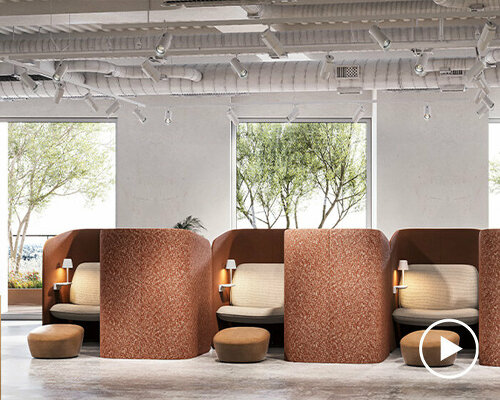 boss design increases comfort & privacy for mobile work with frida acoustic booths