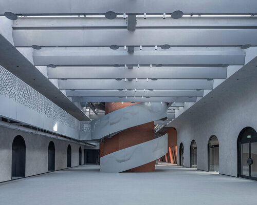 MAT office revitalizes historic 1950s brick kiln in beijing preserving its arched facade