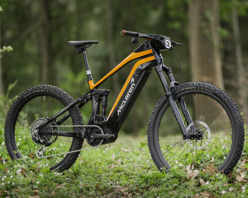 mclaren presents its first-ever hyper e-bikes for mountain trails and off-road tracks