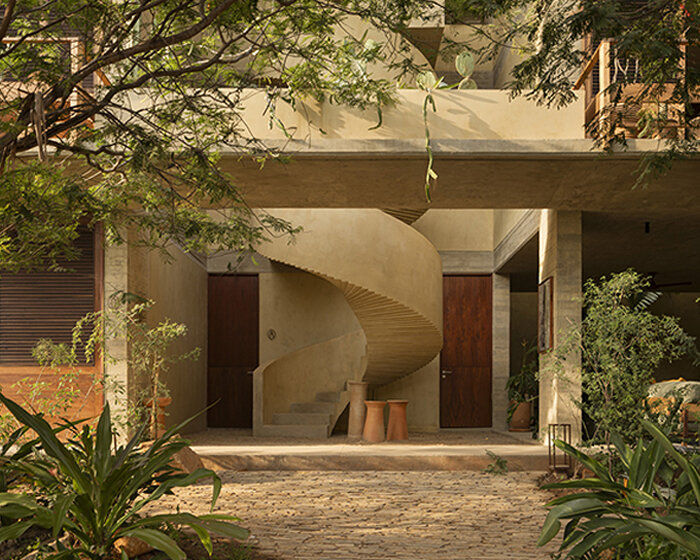 multi-volume boutique hotel by jaque studio creates its own microclimate in oaxaca