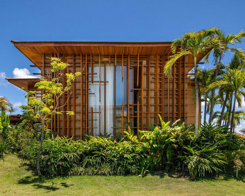 sidney quintela architecture's 'casa brise' opens widely onto tropical brazil