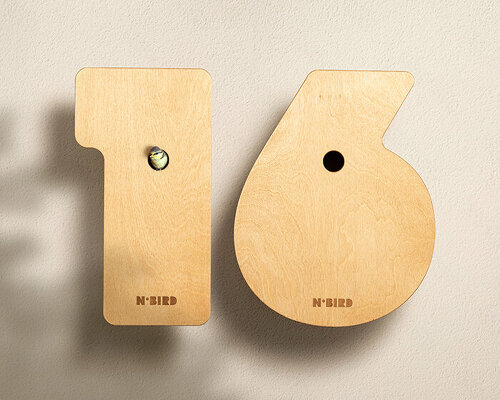 address marker nesting boxes invite local birds to coexist with city dwellers