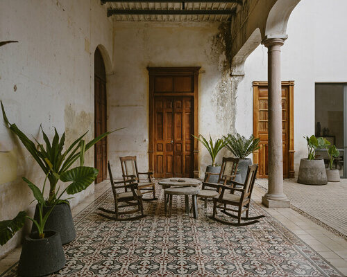 ezequiel farca studio's cultural community center replaces historical school in mexico