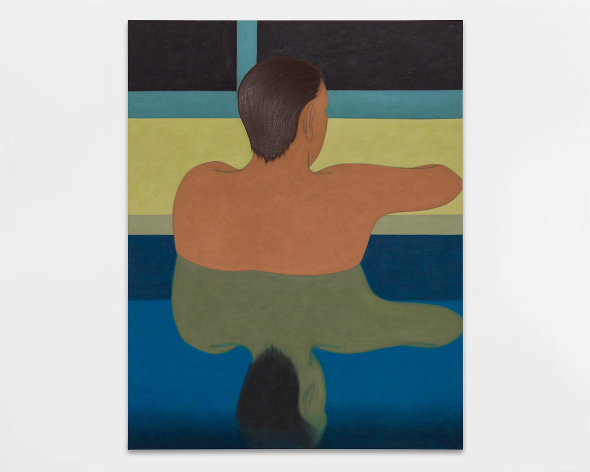 the FLAG art foundation's 'the swimmer' shows artistic reflections on ...