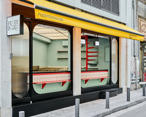 athenian pizza restaurant's retro interior evokes edward hopper's famous diner scenes