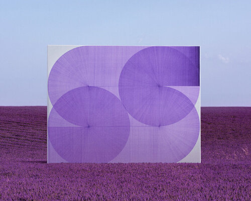 the making of thomas trum's ‘lavender’ artworks for porsche’s the art of dreams in france