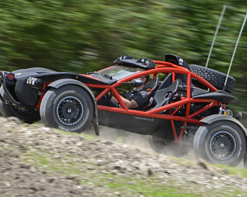 ariel’s buggy-like sports car ‘nomad 2’ drives into goodwood festival 2024 with an open cabin