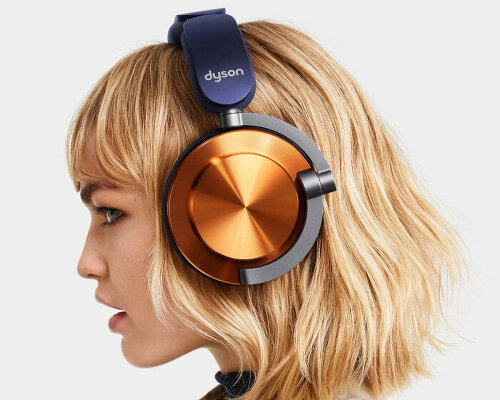 dyson releases ontrac headphones with 2,000+ changeable ear cups like copper and nickel