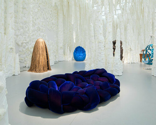 estúdio campana's first major show in asia presents 40 years of works inside an artificial cave