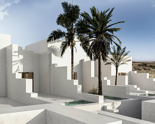 314 architecture studio envisions terraced meta-memories resort on cycladic greek island