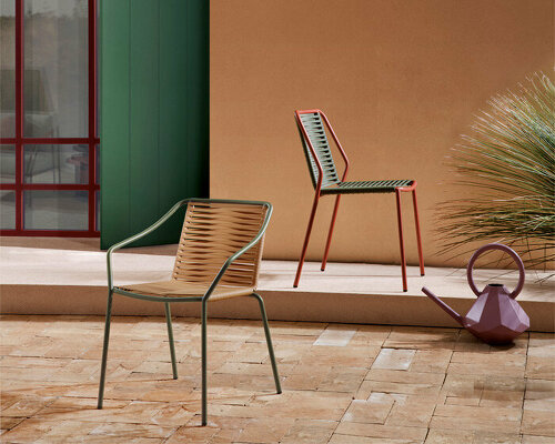 pedrali & odo fioravanti’s philía collection revives the nostalgic 1960s dolce vita lifestyle