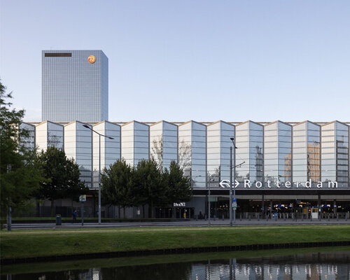 andrew campion captures transformative qualities of light within rotterdam central station