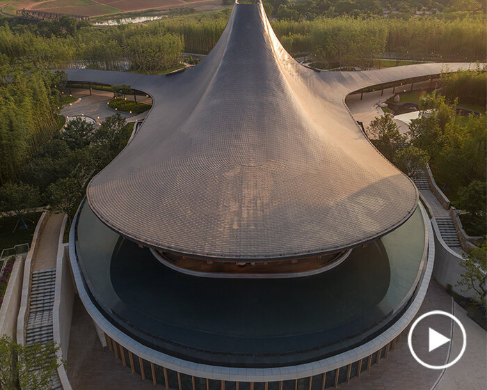 the spine resort by AIM architecture spreads like tentacles across riparian land in china