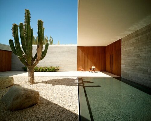 patios and terraces unfold around core courtyard at ezequiel farca studio's house in mexico