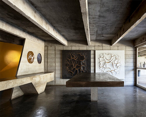 ABERTO show unfolds at tomie ohtake & chu ming silveira's brutalist são paulo residences