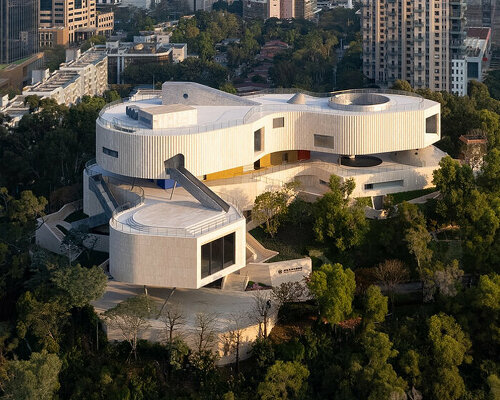 multi-level paths invite scenic climb of URBANUS' china merchants group history museum