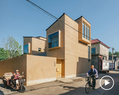 CPLUS reimagines courtyard living with earth-toned mother's house in rural beijing