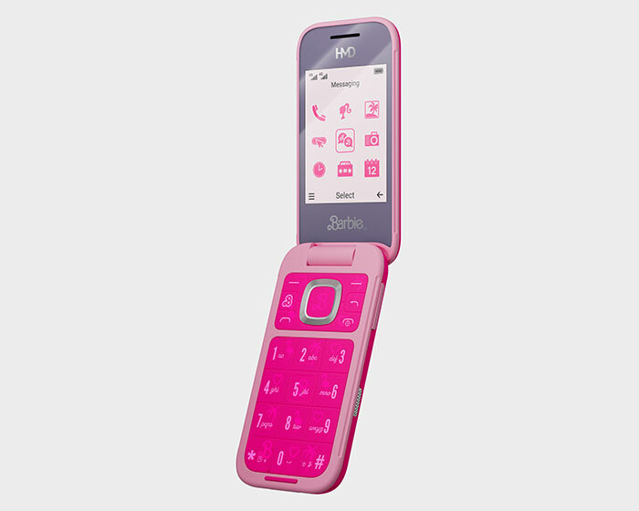 the official barbie flip phone is here: HMD and mattel launch retro power-pink device