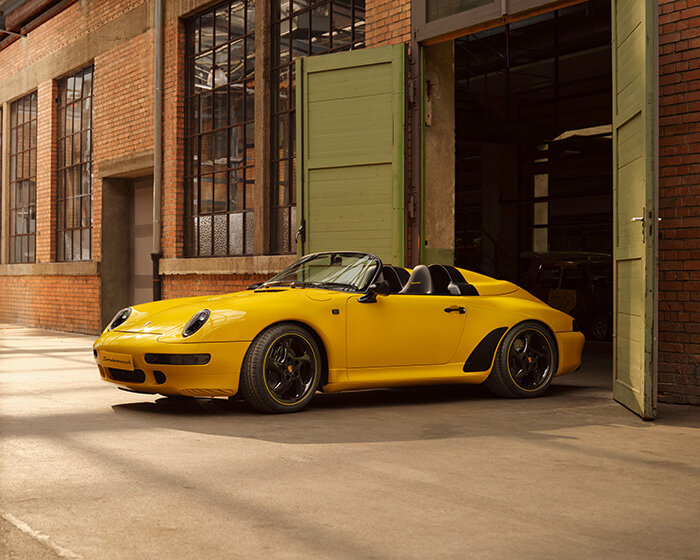 luca trazzi's dream car: one-off porsche 911 speedster unveiled at monterey car week