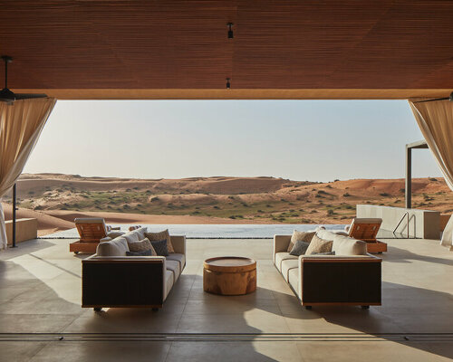 signature villas by H+A bring desert house tradition to the sand dunes of ras al khaimah