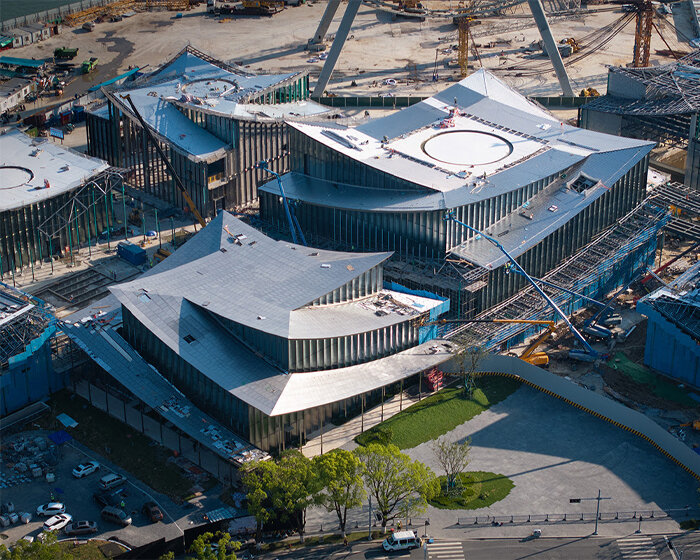 BIG's garden-inspired suzhou museum of contemporary art celebrates top out