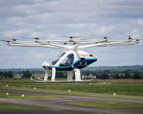 volocopter’s eVTOL completes crewed test flight at a vertiport in paris amid 2024 olympics