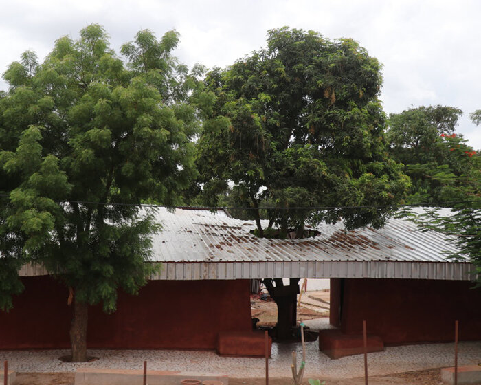 balouo salo uses earth-filled bags for multipurpose cultural center and museum in senegal