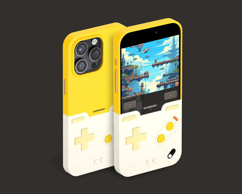 detachable protective case ‘gamebaby’ turns iPhone 15 and 16 pro max into a retro console