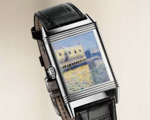 jaeger-lecoultre recreates monet’s venice paintings on reversible timepieces at homo faber