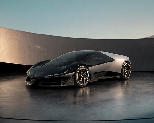 esprit-inspired lotus theory 1 conceptualizes robotic skin 3-seater supercar