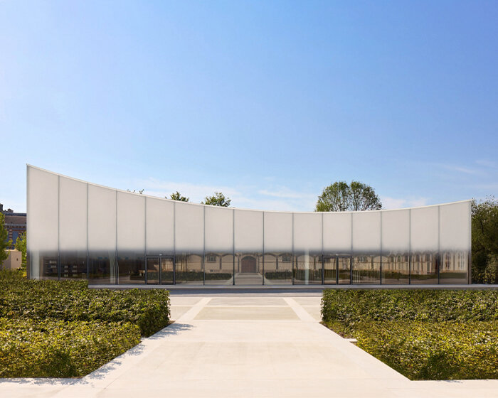 maison ruinart's historic address welcomes eco-pavilion by sou fujimoto in reims, france