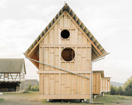 learning house by max otto zitzelsberger treads lightly on german open-air museum grounds