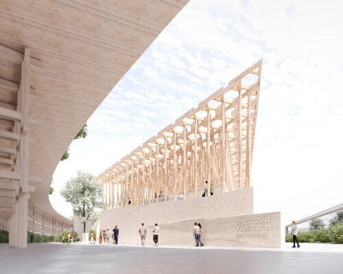 atelier brückner to create deconstructable wood pavilion for uzbekistan at expo 2025 osaka