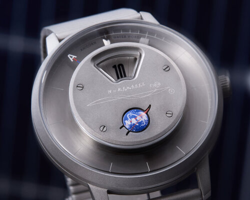 anicorn releases 'europa clipper' steel watch inspired by NASA’s moon mission in jupiter