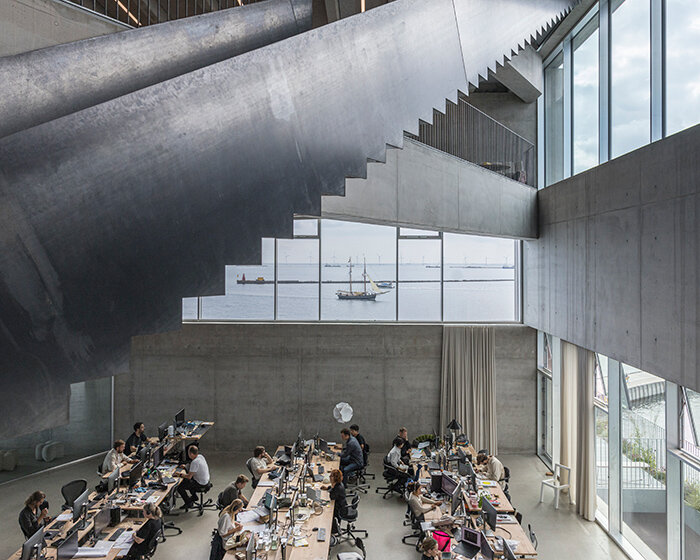 explore bjarke ingels group's waterfront headquarters in copenhagen