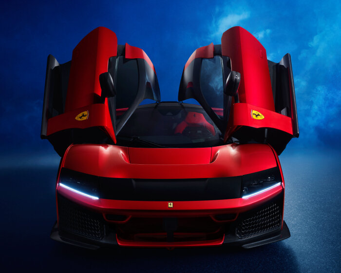 ferrari reveals F80, a hybrid supercar inspired by formula 1 vehicles and aerospace designs