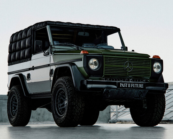 mercedes-benz debuts moncler by NIGO’s project G-class with convertible top in shanghai