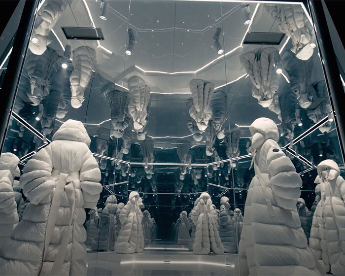 moncler and lulu li transform AI explorations into puffer capsule collection