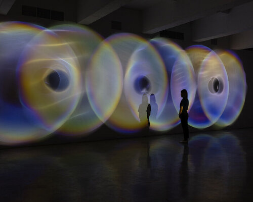 olafur eliasson's solo show 'your psychoacoustic light ensemble' glows in new york