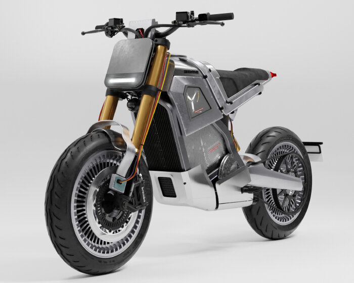 DAB motors recreates back to the future’s delorean time machine car as electric motorbike