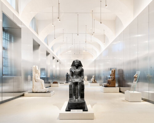 OMA completes remodel of the gallery of the kings in turin’s museo egizio